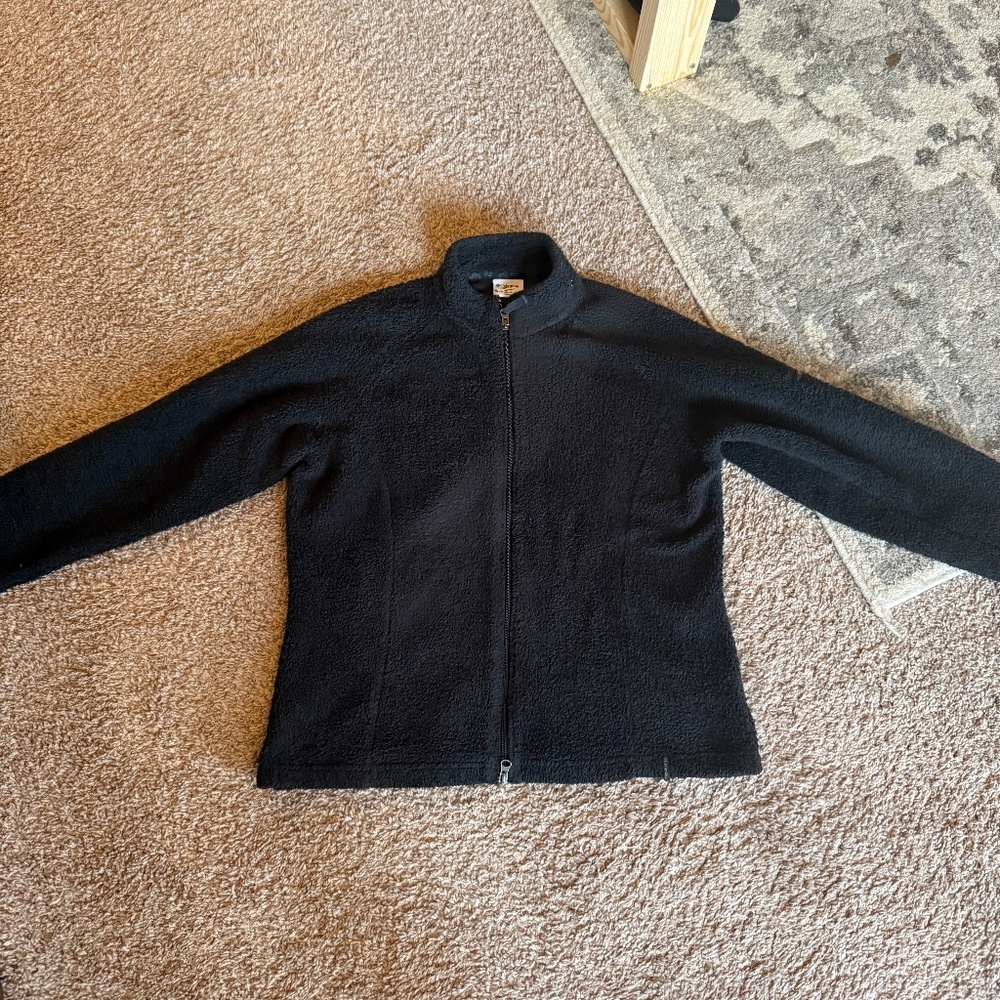 Columbia Zip Up Fleece Womens Large
